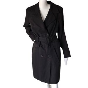 Vintage Quadra belted double breasted Coat dress